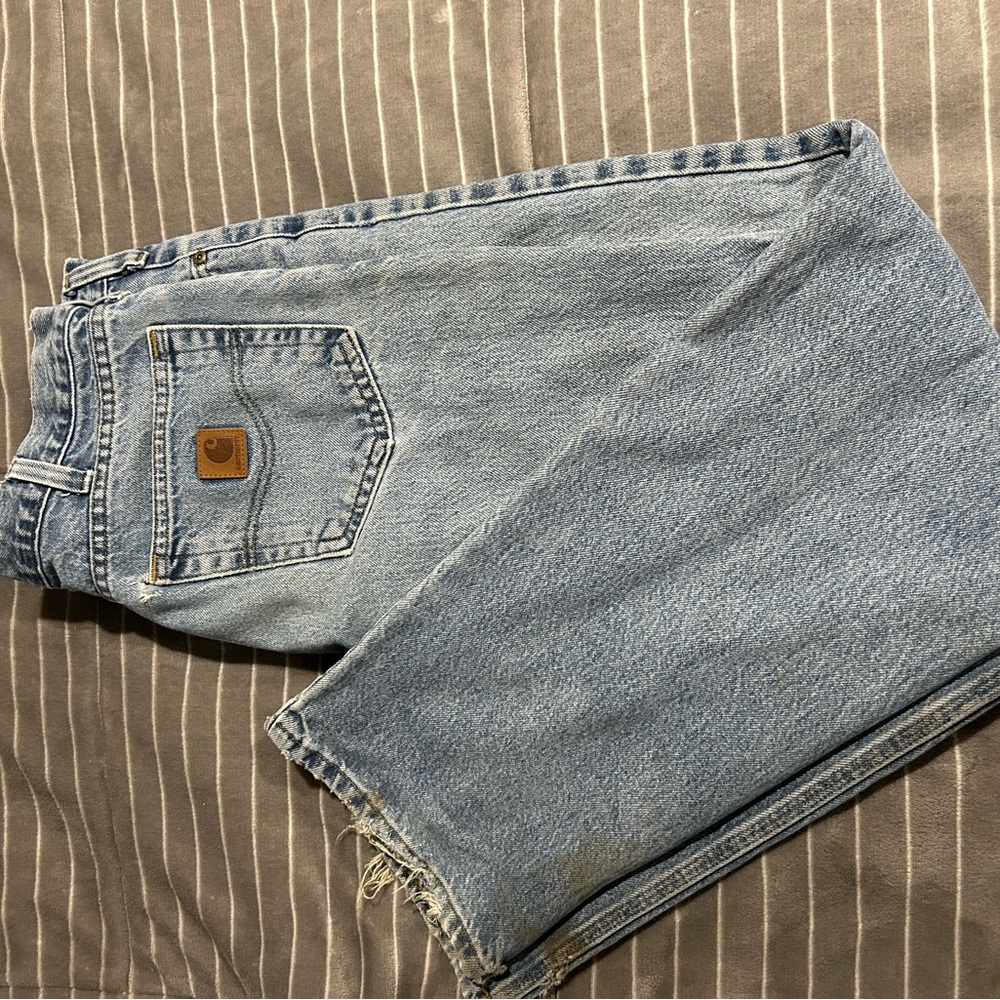 Carhartt Vintage Men's Denim Blue Relaxed Jeans